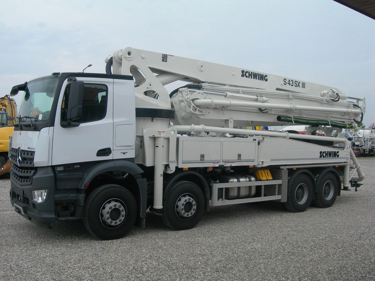 Mercedes-Benz AROCS 4442 SCHWING S43SX - 콘크리트 믹서 트럭 : 사진 1 Mercedes-Benz AROCS 4442 SCHWING S43SX - 콘크리트 믹서 트럭 : 사진 1