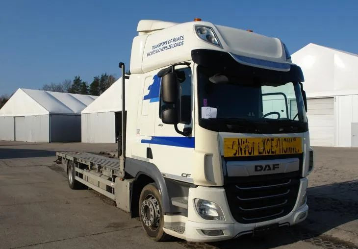 DAF CF 410 EURO 6 Laweta - Platforma super stan - 드롭사이드/ 플랫베드 트럭 : 사진 4 DAF CF 410 EURO 6 Laweta - Platforma super stan - 드롭사이드/ 플랫베드 트럭 : 사진 4