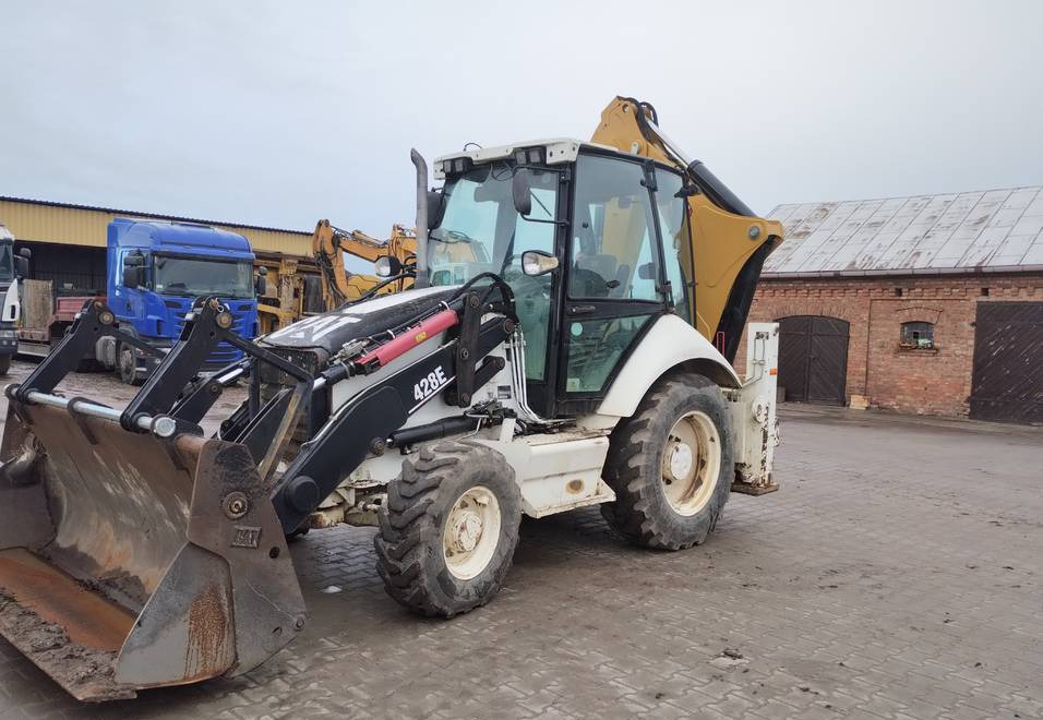 CAT Caterpillar 428E - 백호 로더 : 사진 1 CAT Caterpillar 428E - 백호 로더 : 사진 1