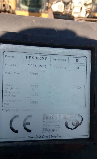 Łyżka przesiewająca Rotar HEX1000S 1m3 wymienne sita - 분류 버킷 건설기계 용 : 사진 5 Łyżka przesiewająca Rotar HEX1000S 1m3 wymienne sita - 분류 버킷 건설기계 용 : 사진 5