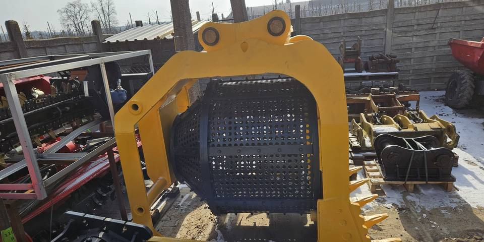 신규 버킷 건설기계 용 Łyżka przesiewająca obrotowa do koparki Solmek MSB-18 : 사진 7