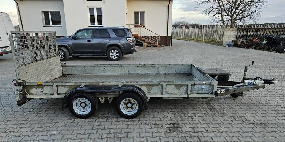 Przyczepa laweta Ifor Williams GX126 3500kg - 플랜트 트레일러 : 사진 1 Przyczepa laweta Ifor Williams GX126 3500kg - 플랜트 트레일러 : 사진 1