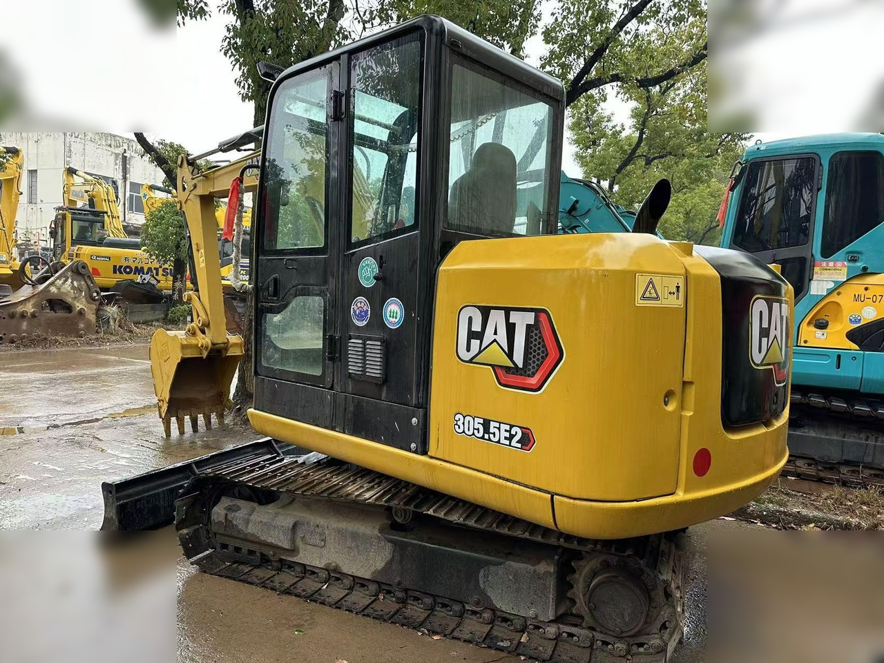 CATERPILLAR 305.5E2 - 미니 굴삭기 : 사진 3 CATERPILLAR 305.5E2 - 미니 굴삭기 : 사진 3