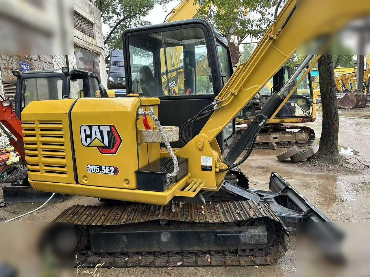 CATERPILLAR 305.5E2 - 미니 굴삭기 : 사진 4 CATERPILLAR 305.5E2 - 미니 굴삭기 : 사진 4