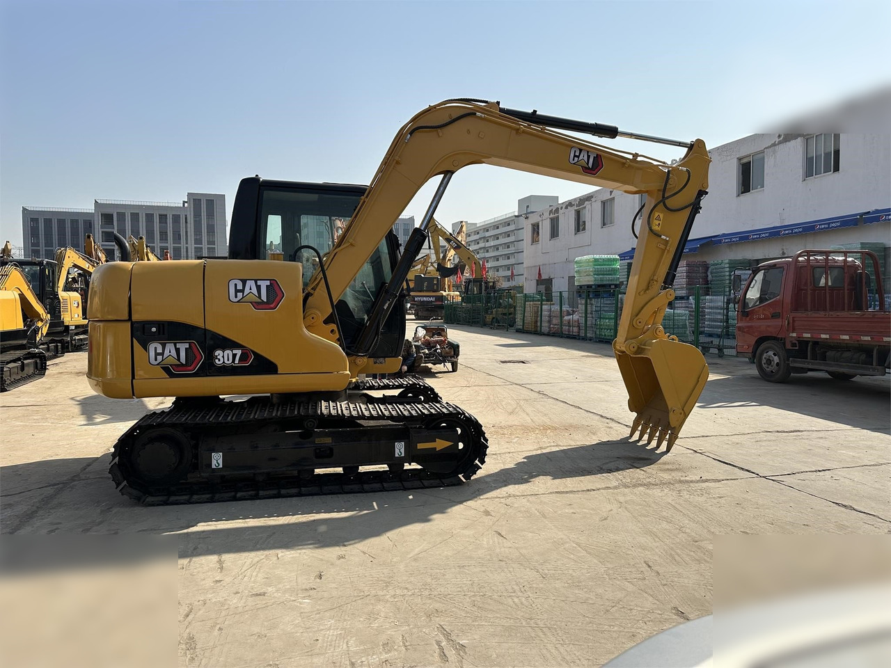 CATERPILLAR 307D - 크롤러 굴삭기 : 사진 2 CATERPILLAR 307D - 크롤러 굴삭기 : 사진 2