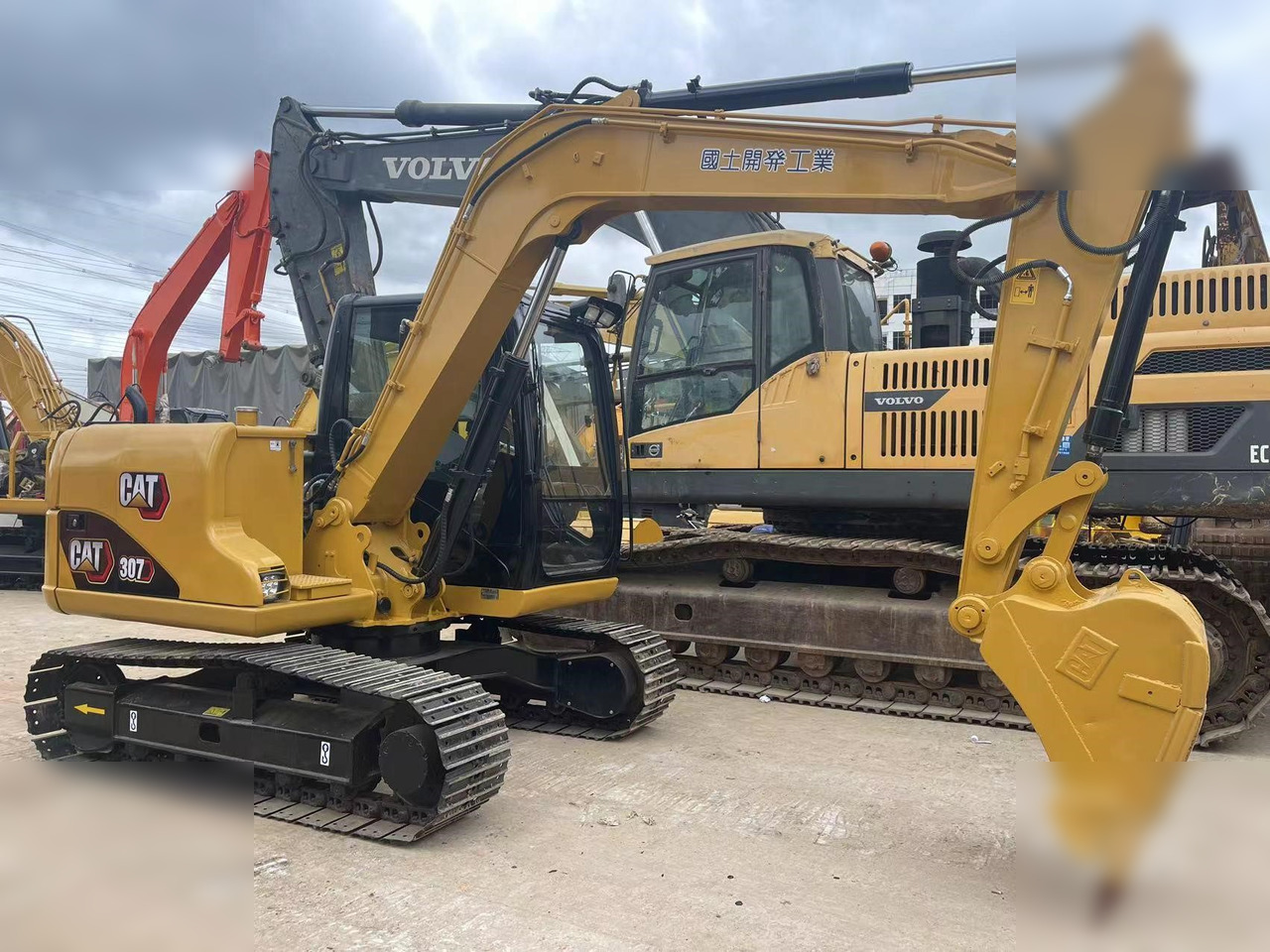 CATERPILLAR 307D - 크롤러 굴삭기 : 사진 2 CATERPILLAR 307D - 크롤러 굴삭기 : 사진 2