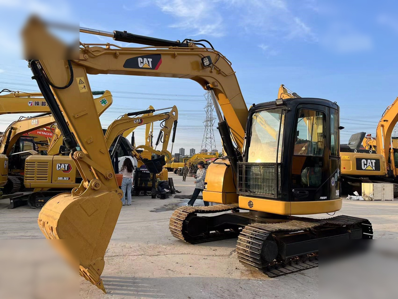 CATERPILLAR 308D - 크롤러 굴삭기 : 사진 1 CATERPILLAR 308D - 크롤러 굴삭기 : 사진 1
