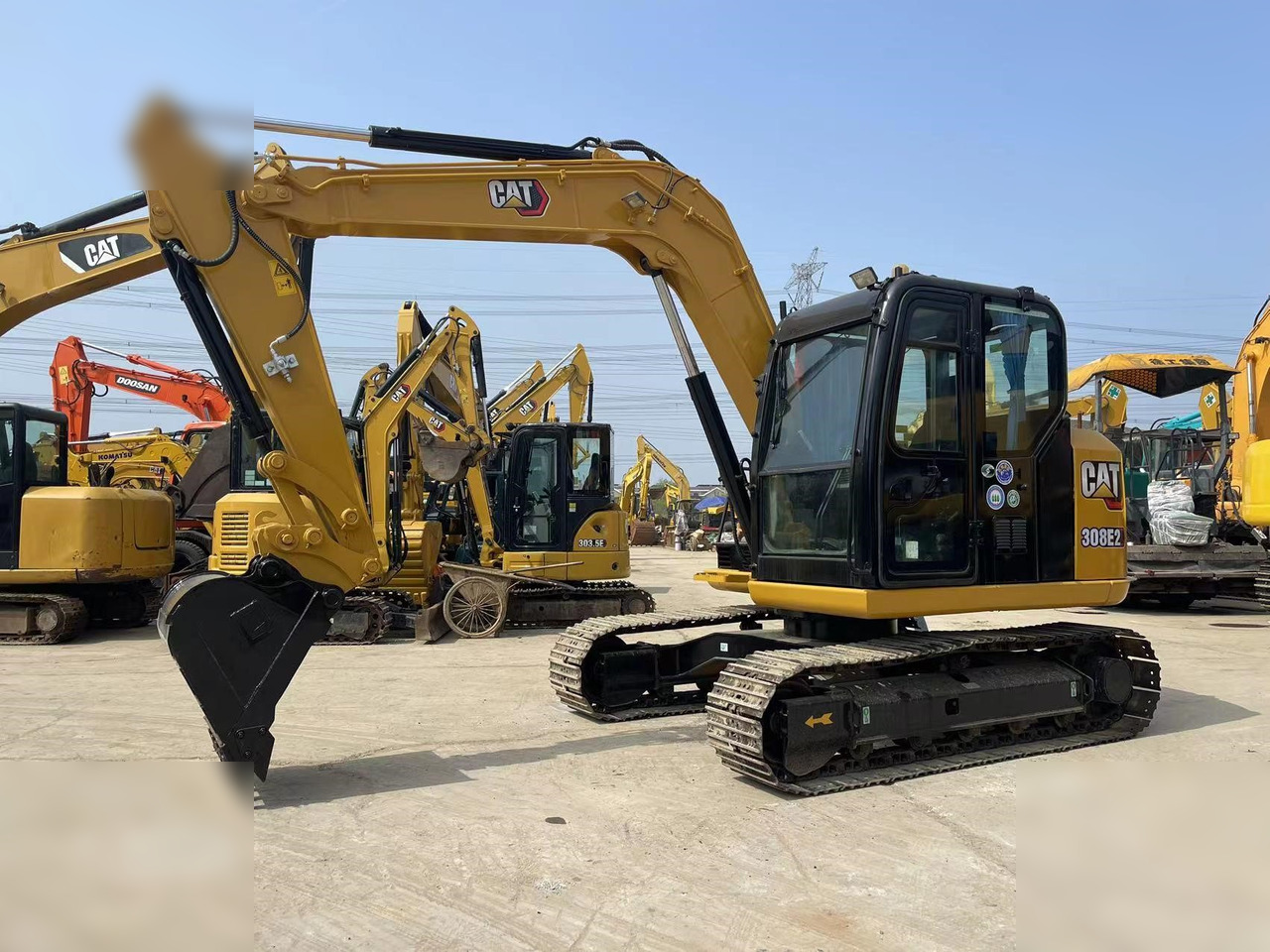 CATERPILLAR 308E2 - 크롤러 굴삭기 : 사진 3 CATERPILLAR 308E2 - 크롤러 굴삭기 : 사진 3