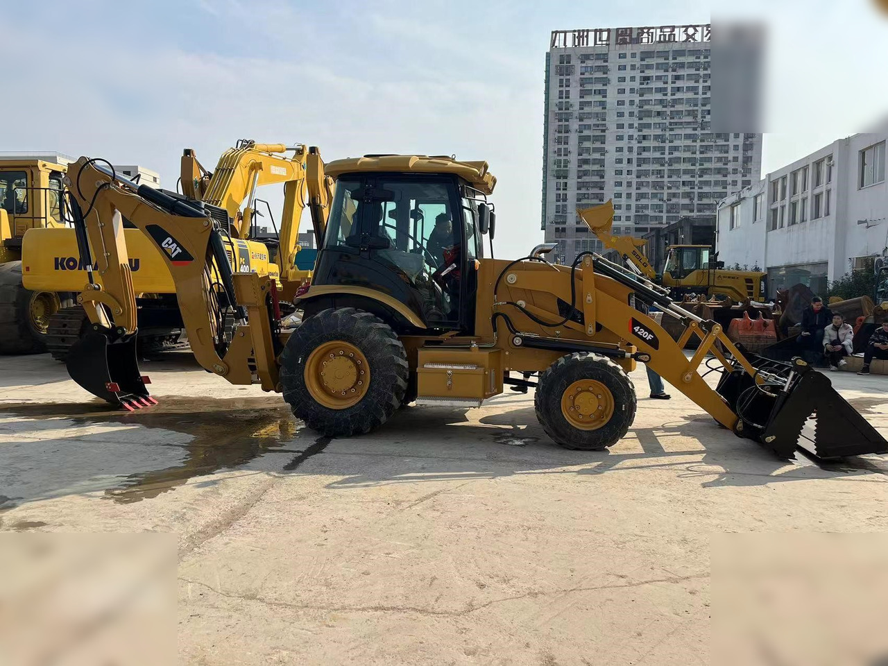 CATERPILLAR 420F - 백호 로더 : 사진 2 CATERPILLAR 420F - 백호 로더 : 사진 2