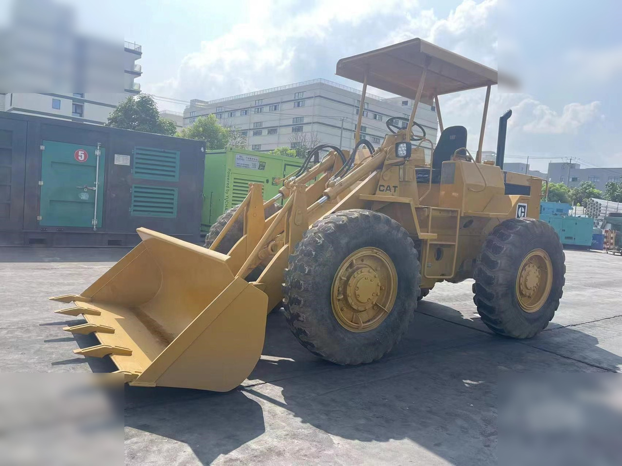 CATERPILLAR 910 - 휠 로더 : 사진 4 CATERPILLAR 910 - 휠 로더 : 사진 4