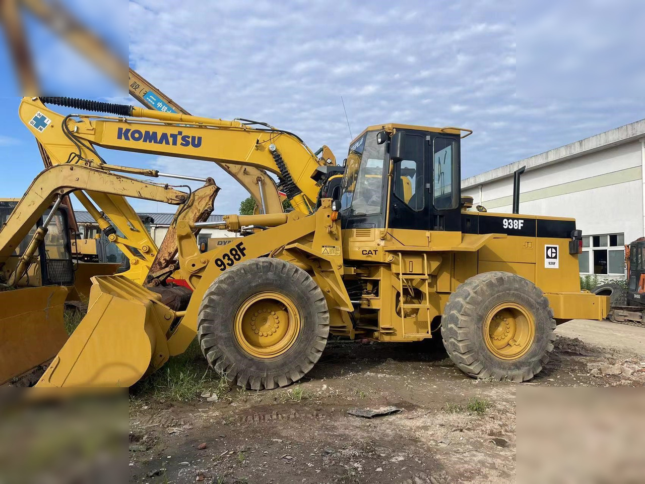 CATERPILLAR 938F - 휠 로더 : 사진 1 CATERPILLAR 938F - 휠 로더 : 사진 1