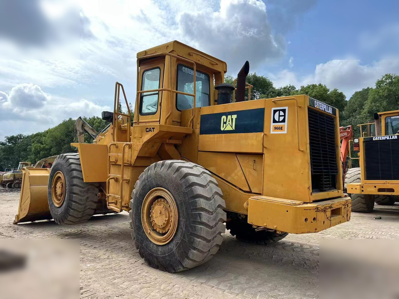 CATERPILLAR 966E - 휠 로더 : 사진 1 CATERPILLAR 966E - 휠 로더 : 사진 1