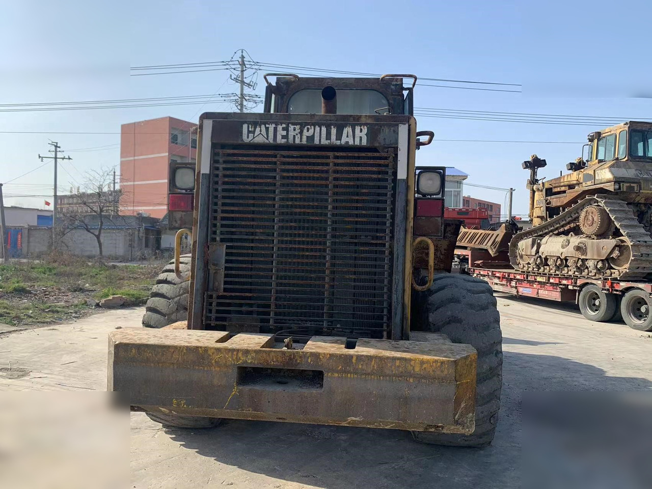 CATERPILLAR 966F - 휠 로더 : 사진 4 CATERPILLAR 966F - 휠 로더 : 사진 4