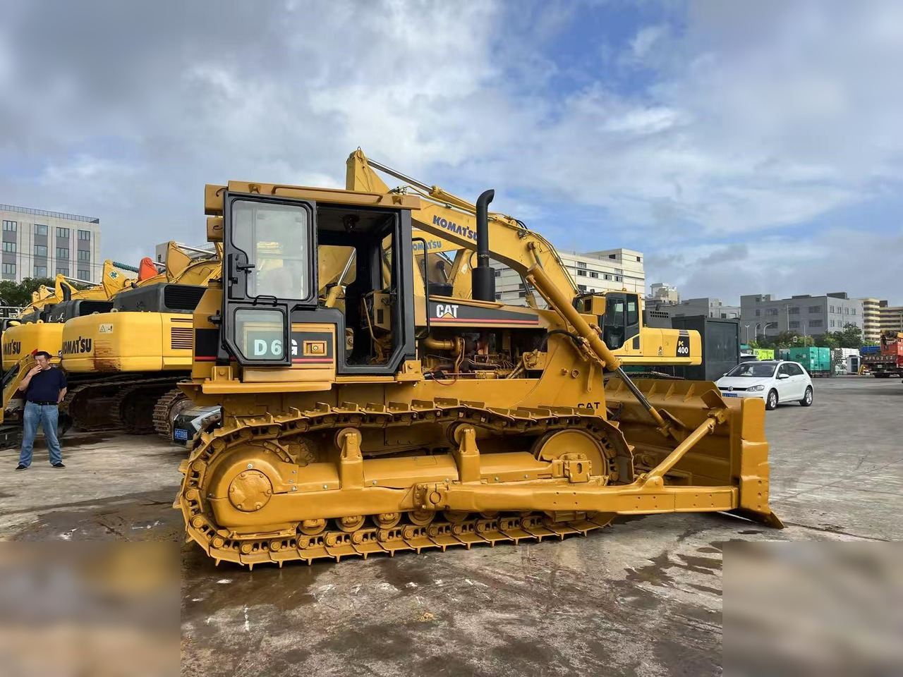 CATERPILLAR D6G - 불도저 : 사진 4 CATERPILLAR D6G - 불도저 : 사진 4