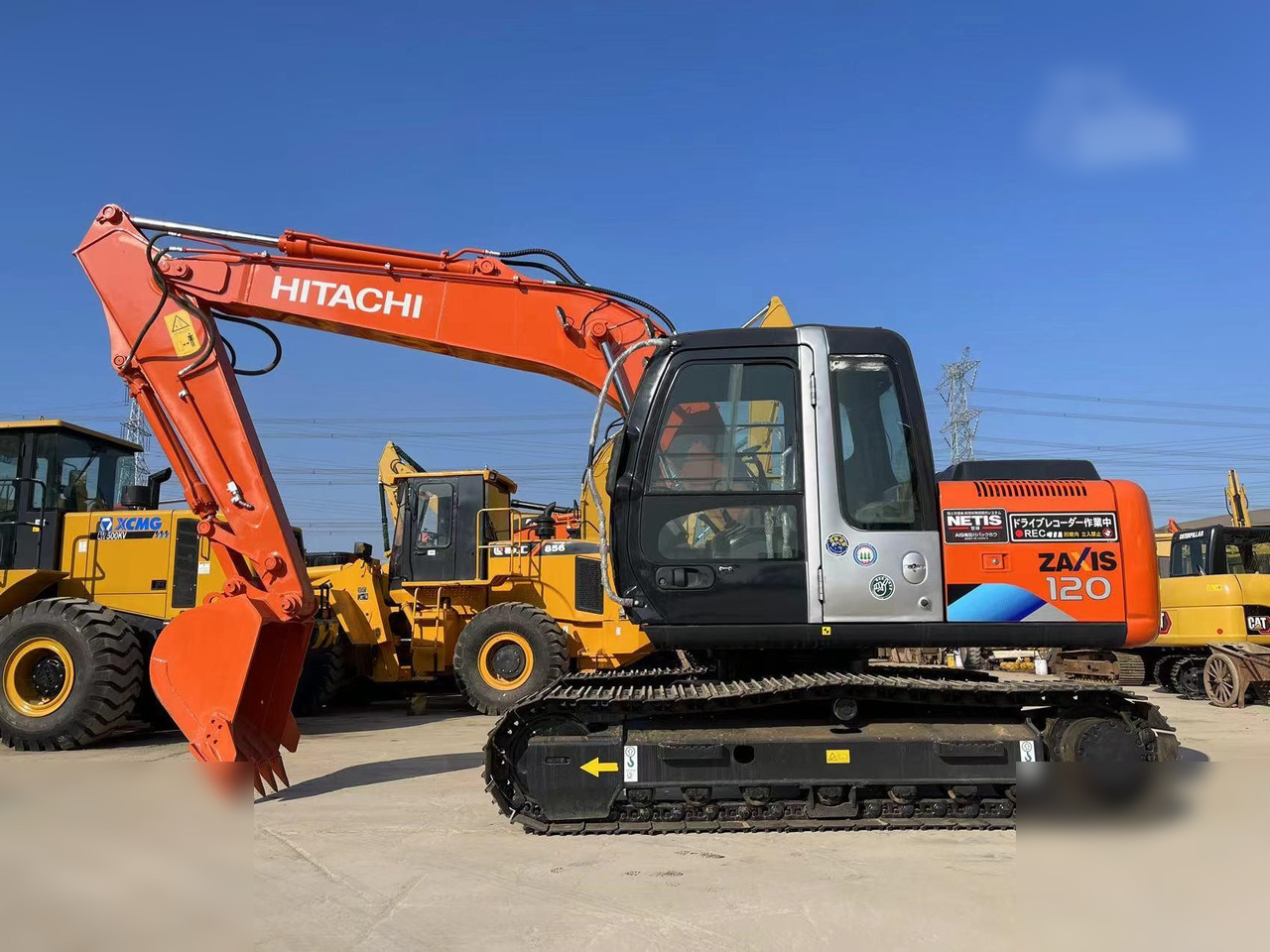 HITACHI ZX120 - 크롤러 굴삭기 : 사진 1 HITACHI ZX120 - 크롤러 굴삭기 : 사진 1