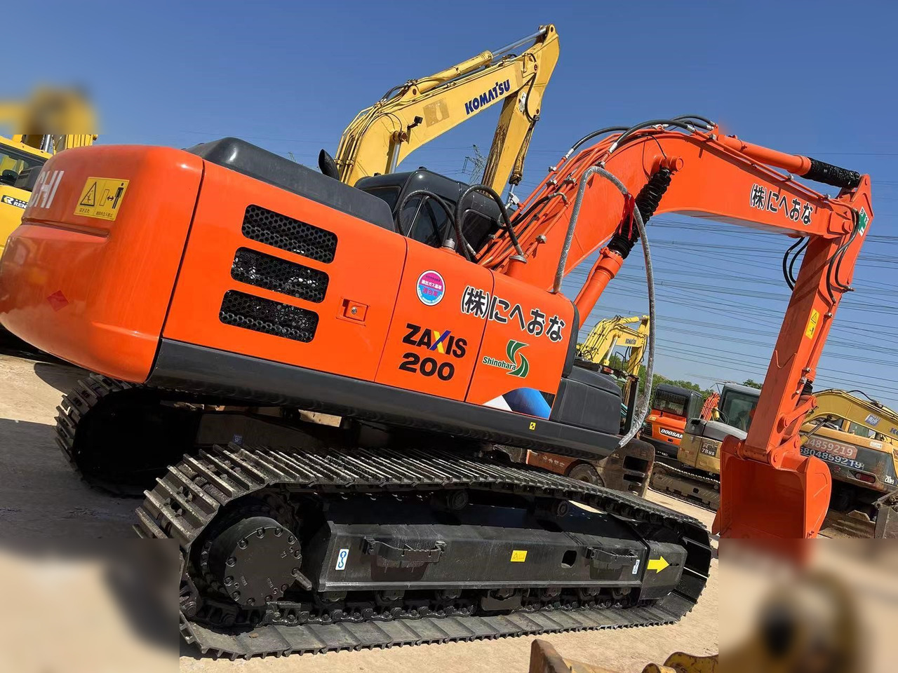 HITACHI ZX200-3G - 크롤러 굴삭기 : 사진 1 HITACHI ZX200-3G - 크롤러 굴삭기 : 사진 1