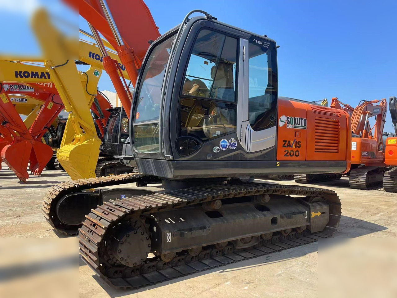 HITACHI ZX200-3G - 크롤러 굴삭기 : 사진 5 HITACHI ZX200-3G - 크롤러 굴삭기 : 사진 5