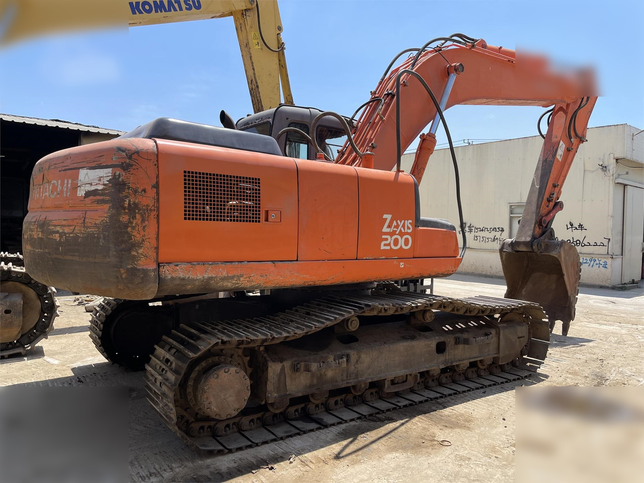 HITACHI ZX200 - 크롤러 굴삭기 : 사진 5 HITACHI ZX200 - 크롤러 굴삭기 : 사진 5