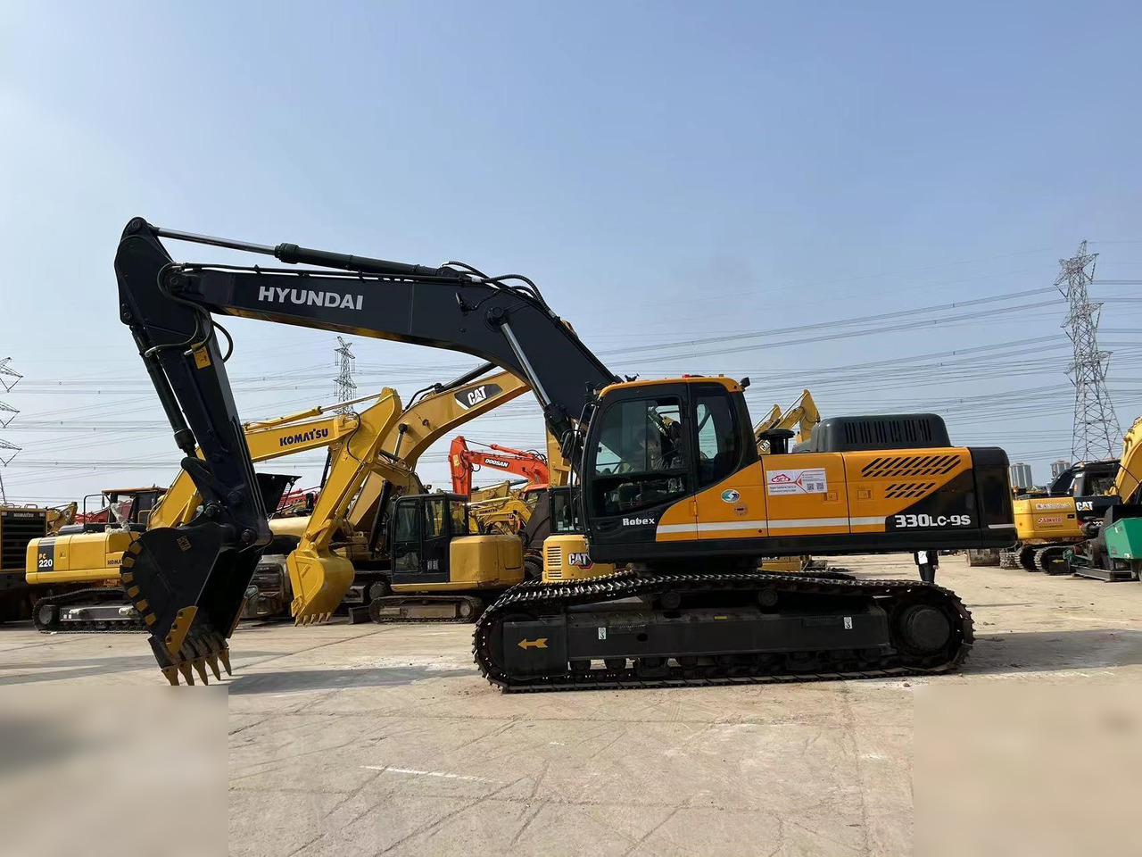HYUNDAI ROBEX 330 LC-9S - 크롤러 굴삭기 : 사진 1 HYUNDAI ROBEX 330 LC-9S - 크롤러 굴삭기 : 사진 1