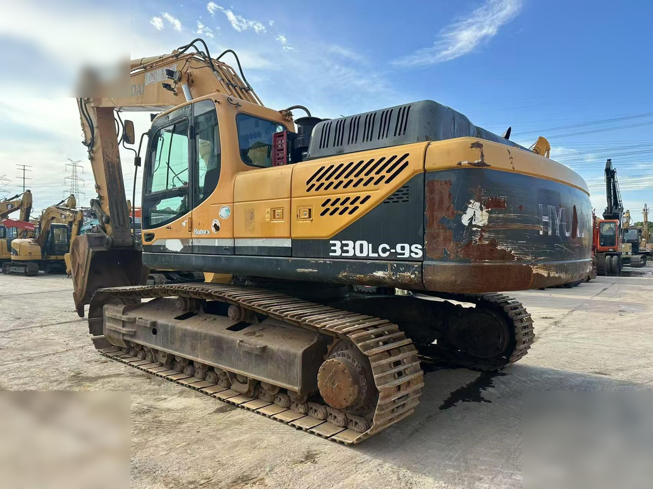 HYUNDAI ROBEX 330 LC-9S - 크롤러 굴삭기 : 사진 5 HYUNDAI ROBEX 330 LC-9S - 크롤러 굴삭기 : 사진 5