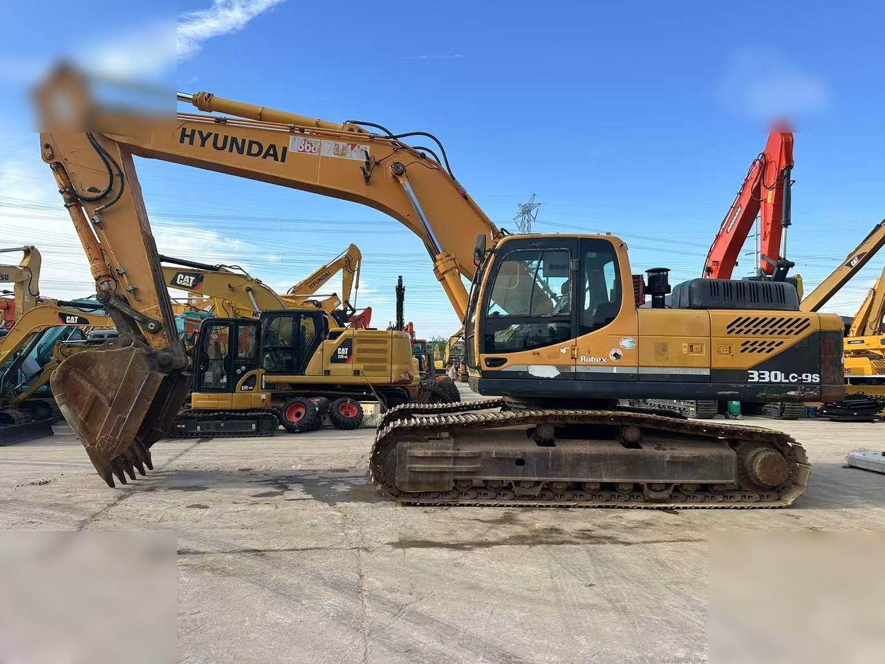 HYUNDAI ROBEX 330 LC-9S - 크롤러 굴삭기 : 사진 1 HYUNDAI ROBEX 330 LC-9S - 크롤러 굴삭기 : 사진 1