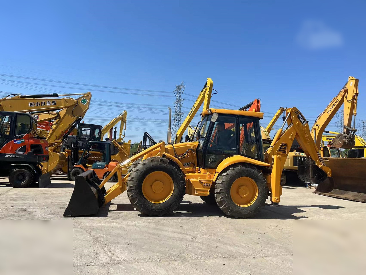 JCB 4CX - 백호 로더 : 사진 1 JCB 4CX - 백호 로더 : 사진 1