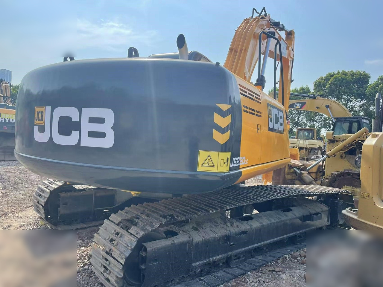 JCB JS220 LC - 크롤러 굴삭기 : 사진 3 JCB JS220 LC - 크롤러 굴삭기 : 사진 3