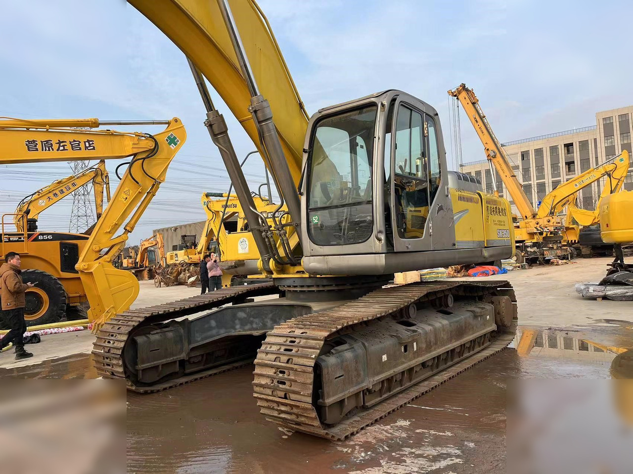 KOBELCO SK350 LC-8 - 크롤러 굴삭기 : 사진 4 KOBELCO SK350 LC-8 - 크롤러 굴삭기 : 사진 4