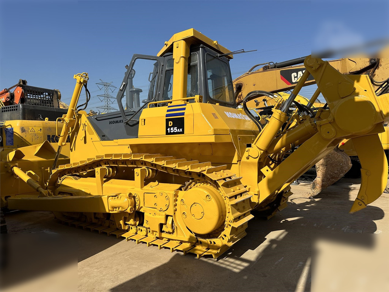 KOMATSU D155A-5 - 불도저 : 사진 5 KOMATSU D155A-5 - 불도저 : 사진 5