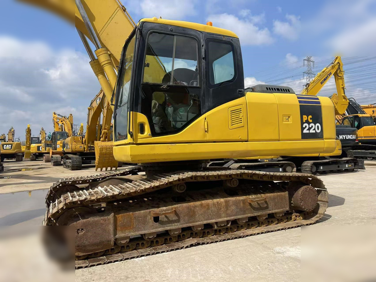 KOMATSU PC220-7 - 크롤러 굴삭기 : 사진 5 KOMATSU PC220-7 - 크롤러 굴삭기 : 사진 5