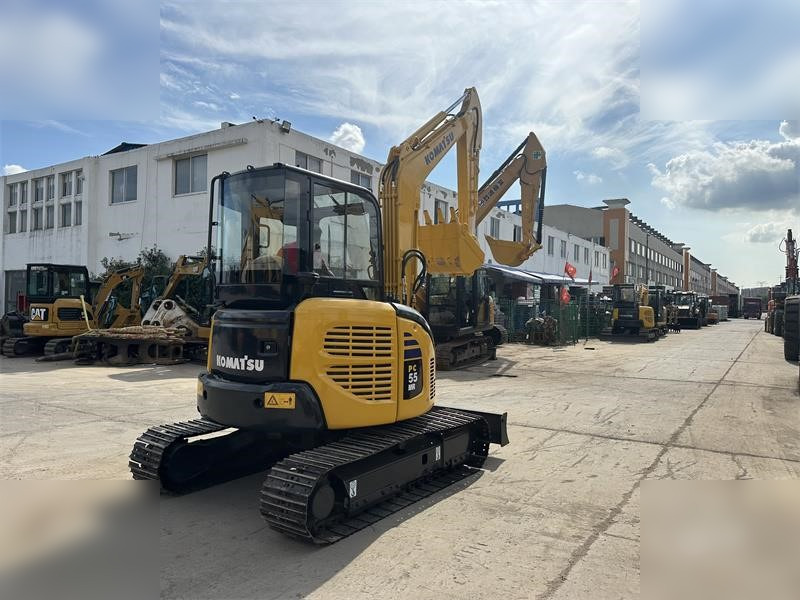 KOMATSU PC55MR-2 - 미니 굴삭기 : 사진 4 KOMATSU PC55MR-2 - 미니 굴삭기 : 사진 4