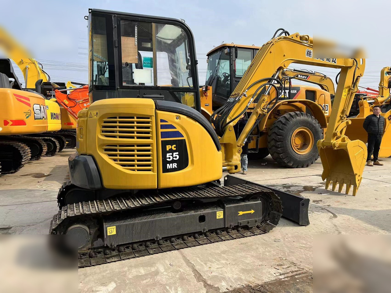 KOMATSU PC55MR-2 - 미니 굴삭기 : 사진 1 KOMATSU PC55MR-2 - 미니 굴삭기 : 사진 1