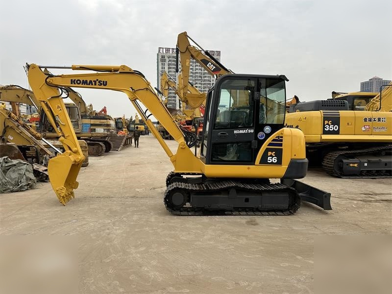 KOMATSU PC56-7 - 미니 굴삭기 : 사진 1 KOMATSU PC56-7 - 미니 굴삭기 : 사진 1