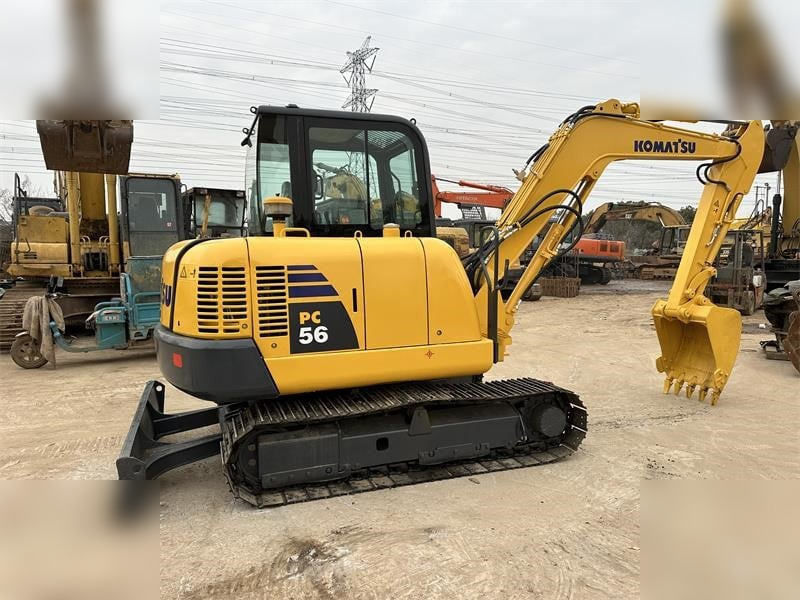 KOMATSU PC56-7 - 미니 굴삭기 : 사진 3 KOMATSU PC56-7 - 미니 굴삭기 : 사진 3