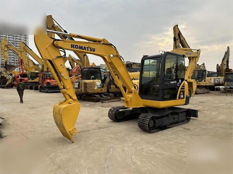 KOMATSU PC56-7 - 미니 굴삭기 : 사진 2 KOMATSU PC56-7 - 미니 굴삭기 : 사진 2