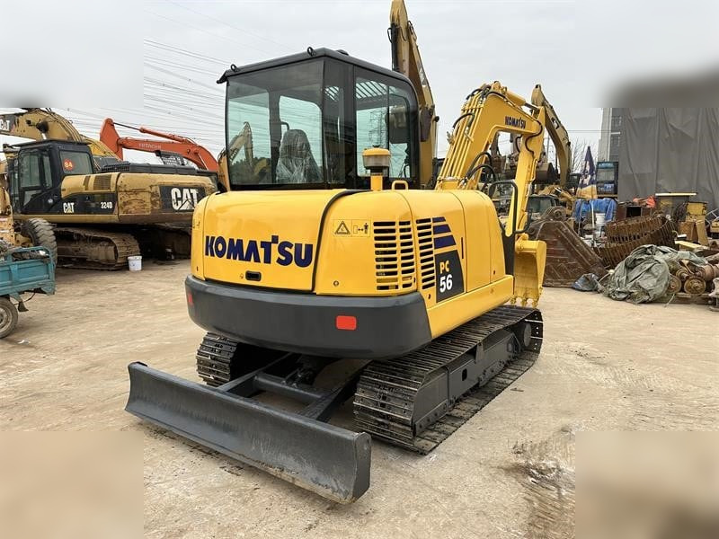 KOMATSU PC56-7 - 미니 굴삭기 : 사진 4 KOMATSU PC56-7 - 미니 굴삭기 : 사진 4