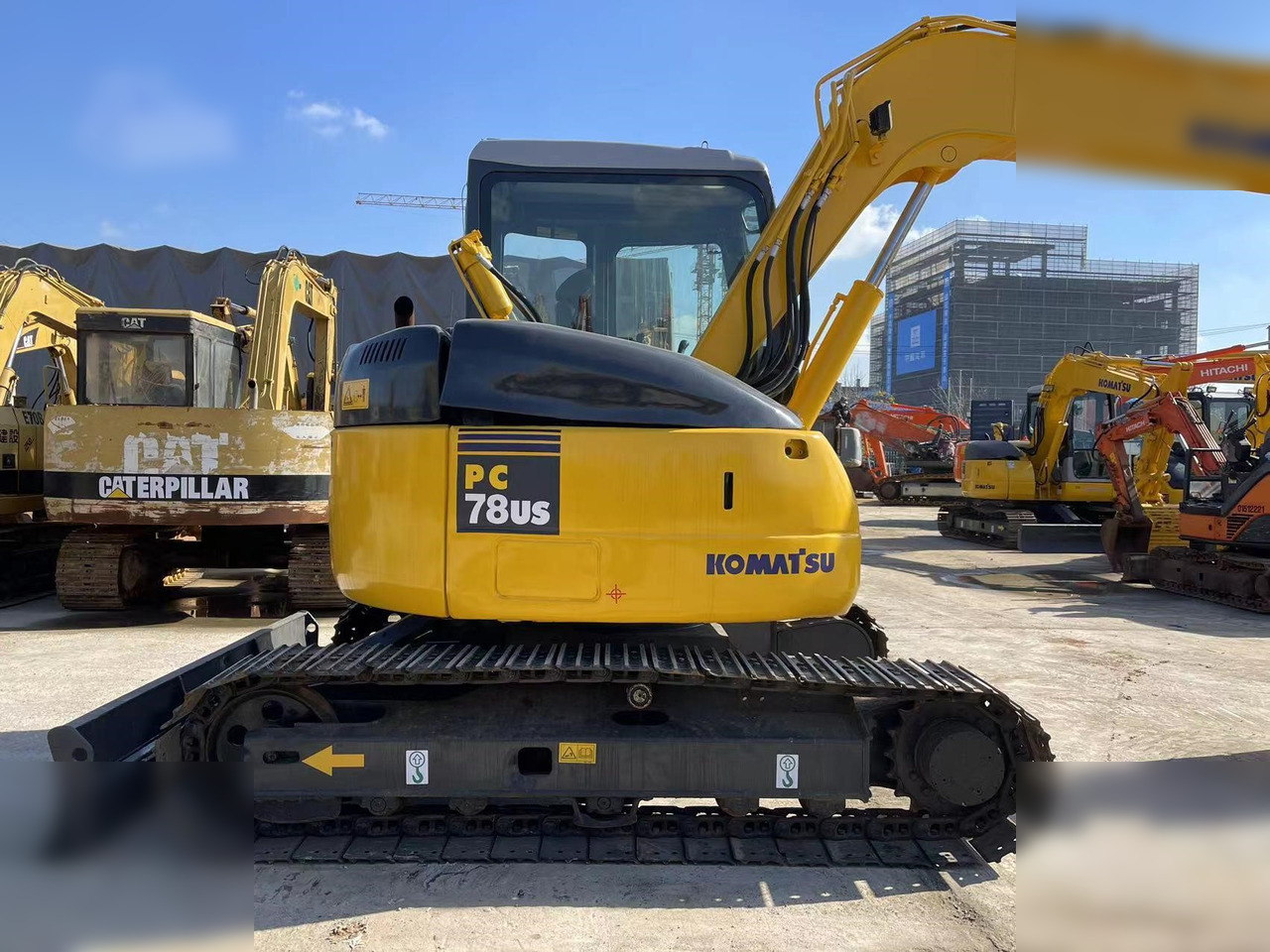 KOMATSU PC78US-6N0 - 크롤러 굴삭기 : 사진 4 KOMATSU PC78US-6N0 - 크롤러 굴삭기 : 사진 4