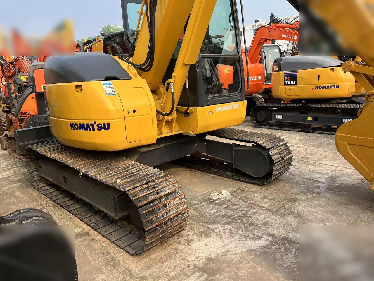 KOMATSU PC78US-6 - 크롤러 굴삭기 : 사진 4 KOMATSU PC78US-6 - 크롤러 굴삭기 : 사진 4