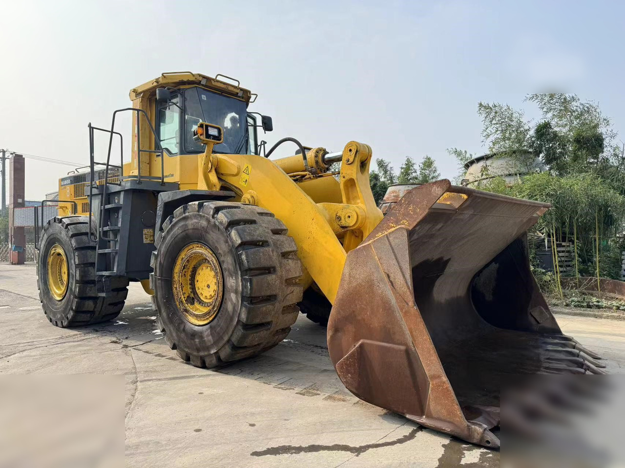 KOMATSU WA600-3 - 휠 로더 : 사진 5 KOMATSU WA600-3 - 휠 로더 : 사진 5