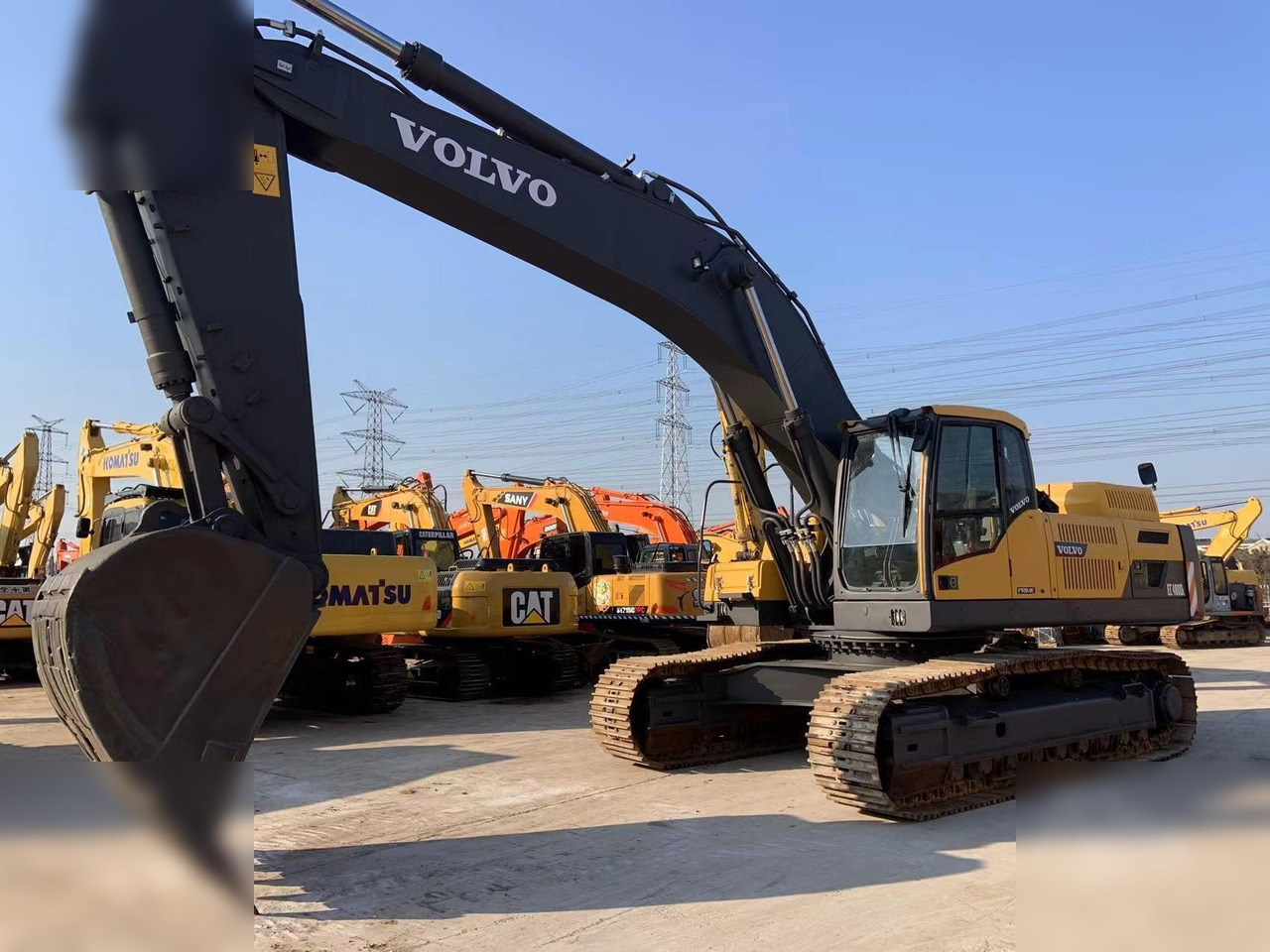 VOLVO EC480DL - 크롤러 굴삭기 : 사진 1 VOLVO EC480DL - 크롤러 굴삭기 : 사진 1