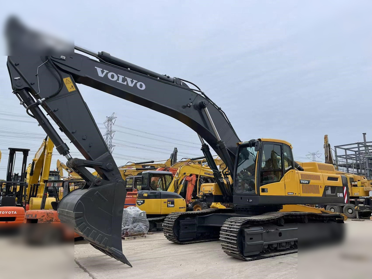 VOLVO EC480DL - 크롤러 굴삭기 : 사진 1 VOLVO EC480DL - 크롤러 굴삭기 : 사진 1