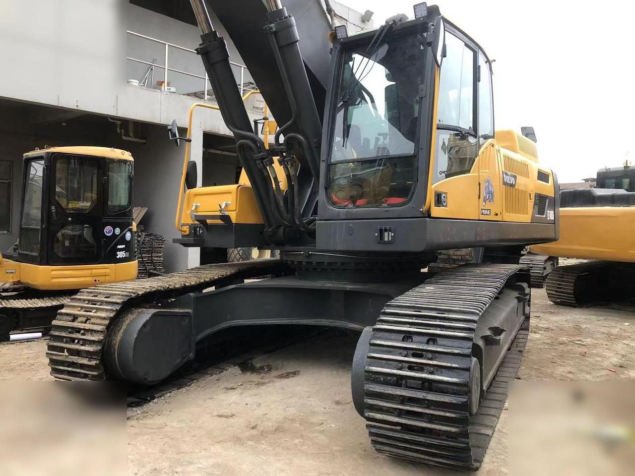 VOLVO EC480DL - 크롤러 굴삭기 : 사진 4 VOLVO EC480DL - 크롤러 굴삭기 : 사진 4