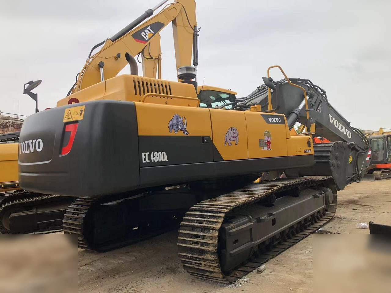 VOLVO EC480DL - 크롤러 굴삭기 : 사진 2 VOLVO EC480DL - 크롤러 굴삭기 : 사진 2