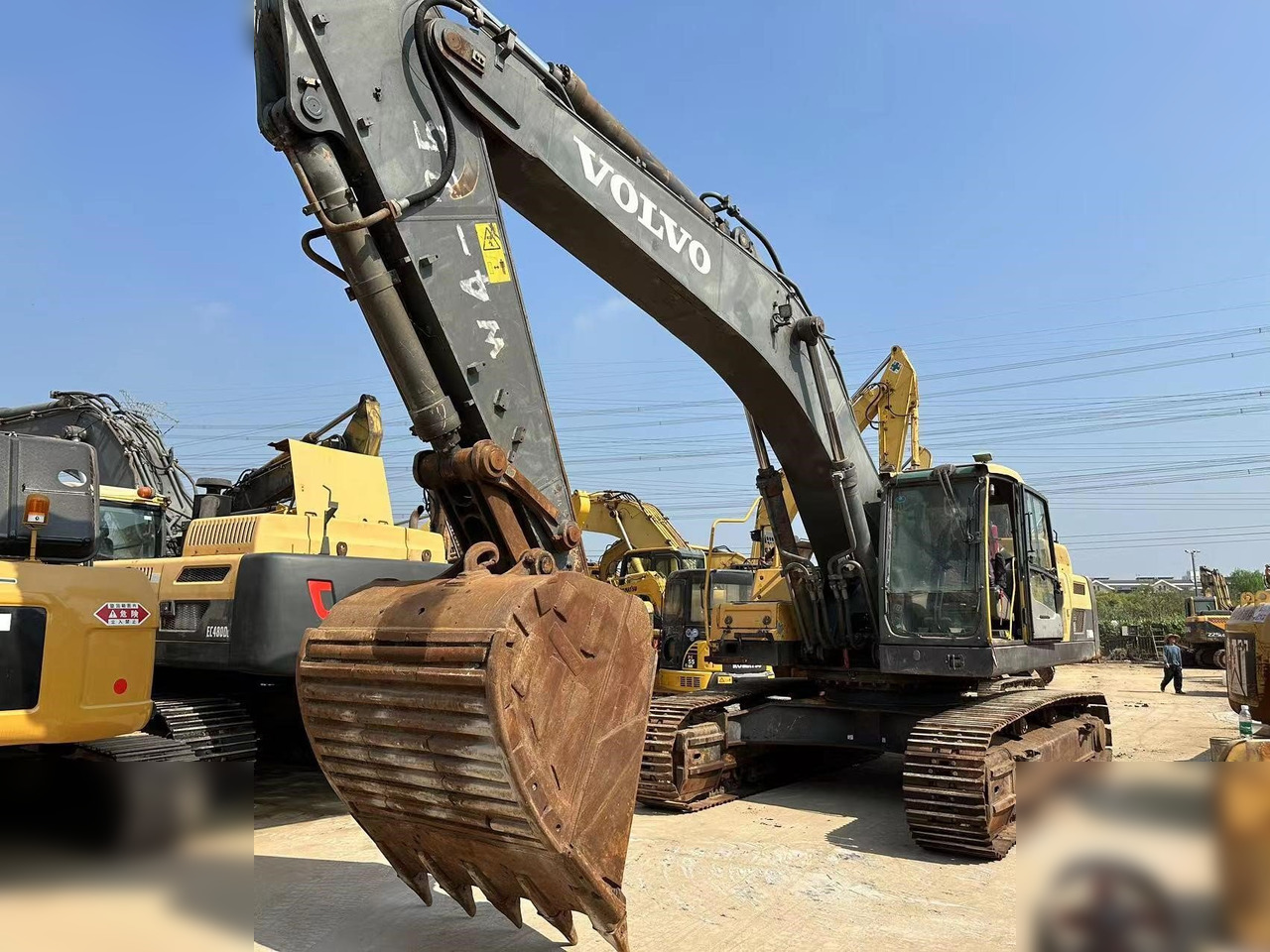 VOLVO EC480DL - 크롤러 굴삭기 : 사진 2 VOLVO EC480DL - 크롤러 굴삭기 : 사진 2