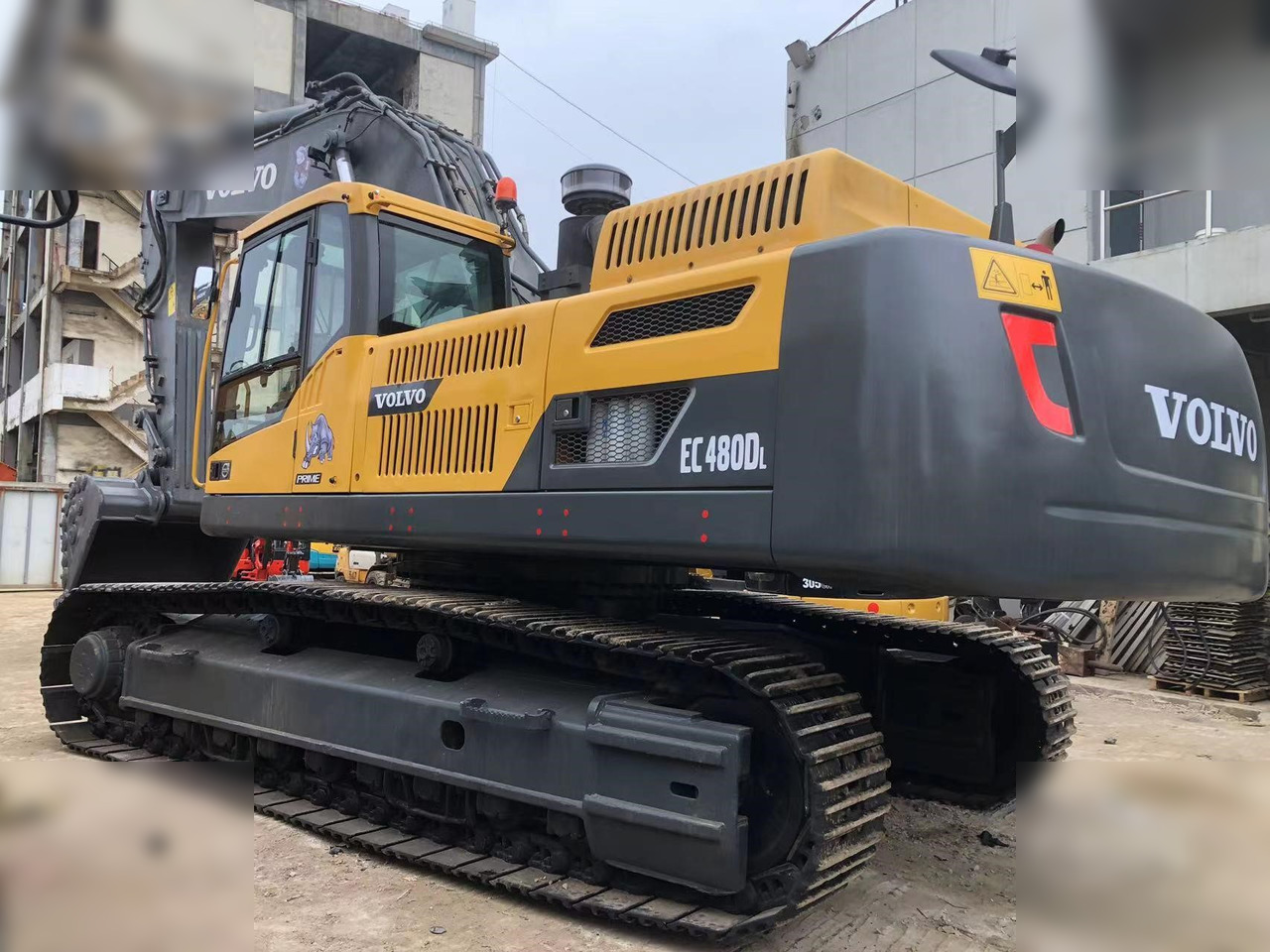 VOLVO EC480DL - 크롤러 굴삭기 : 사진 4 VOLVO EC480DL - 크롤러 굴삭기 : 사진 4