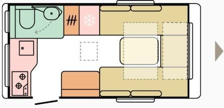 Adria Action 391 LH Sports*FUßBODEN-TEMP*SCHWENK-TISCH - 캐러밴 : 사진 4 Adria Action 391 LH Sports*FUßBODEN-TEMP*SCHWENK-TISCH - 캐러밴 : 사진 4