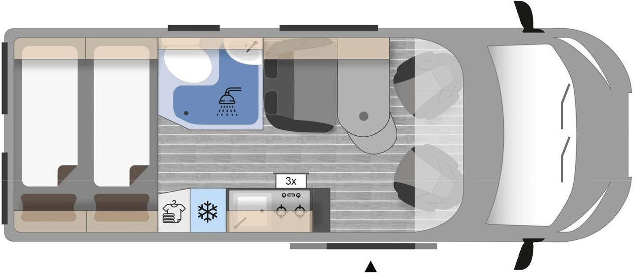 Clever Celebration 600 MJ 24*KLIMAAUTOMATIK*ACC*SOFORT* - 캠핑 밴 : 사진 3 Clever Celebration 600 MJ 24*KLIMAAUTOMATIK*ACC*SOFORT* - 캠핑 밴 : 사진 3