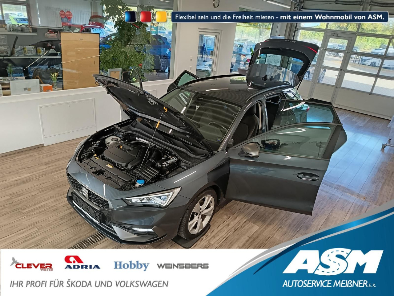 Seat Leon Sportstourer 1,5TSI FR*NAVI*LED*SOUND*R-KAM - 스테이션 왜건 : 사진 1 Seat Leon Sportstourer 1,5TSI FR*NAVI*LED*SOUND*R-KAM - 스테이션 왜건 : 사진 1