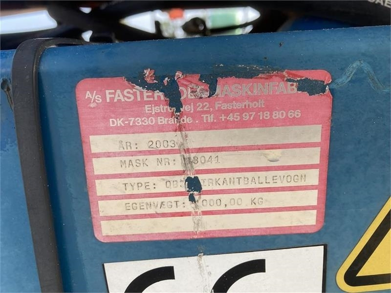 Fasterholt QB 3 80/80 Minibig  - 농장 트레일러 : 사진 3 Fasterholt QB 3 80/80 Minibig  - 농장 트레일러 : 사진 3