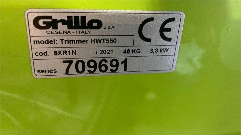 Grillo HWT 550 - 정원 모어 : 사진 4 Grillo HWT 550 - 정원 모어 : 사진 4